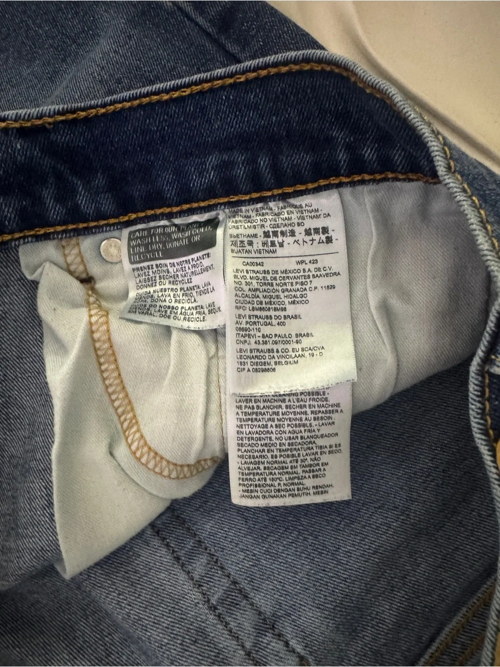 Levi's 505 men’s jeans size 34x34